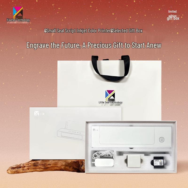 

Xiaozhuan X1200W Portable A4 Color Wireless Inkjet Photo Printer CN plug (adapter included)