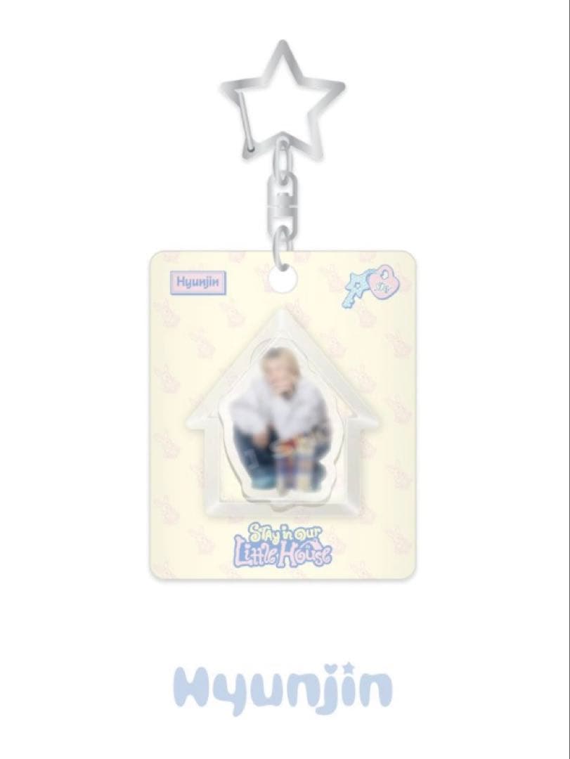 [USED] Stray Kids Hyunjin Fan Meeting Block Keyring