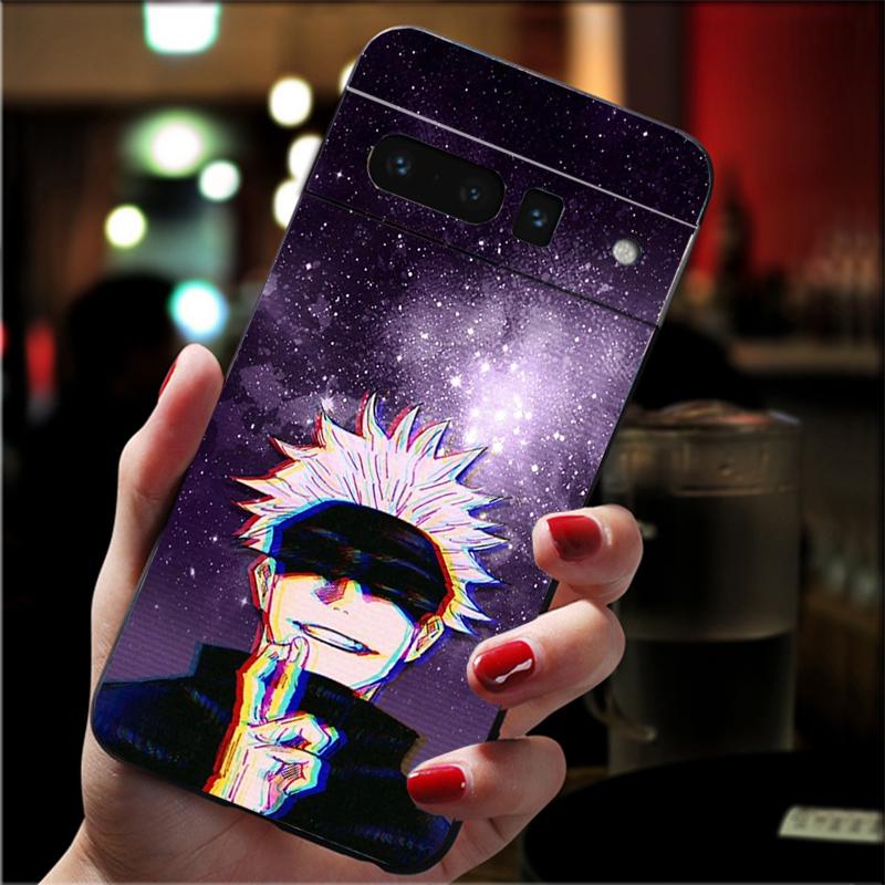 Phone Case For Google Pixel 10 Pro XL 9 Pro XL 9A 8 7 6 Pro Pixel 8A 7A 6A Pixel 8 7 6 5 Anime Jujutsu Kaisen Gojo