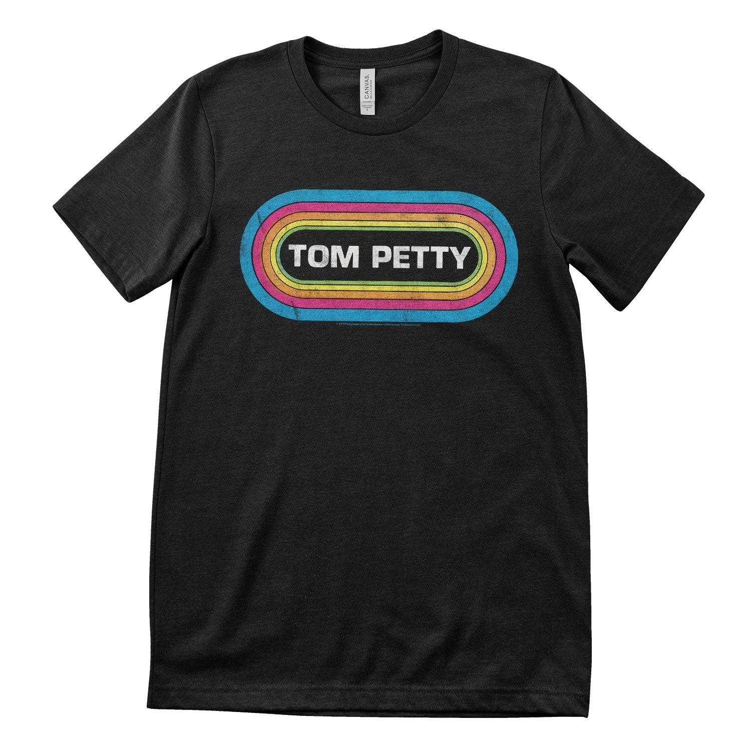 Licenza Ufficiale Tom Petty Heartbreakers Logo Retrò T-Shirt M