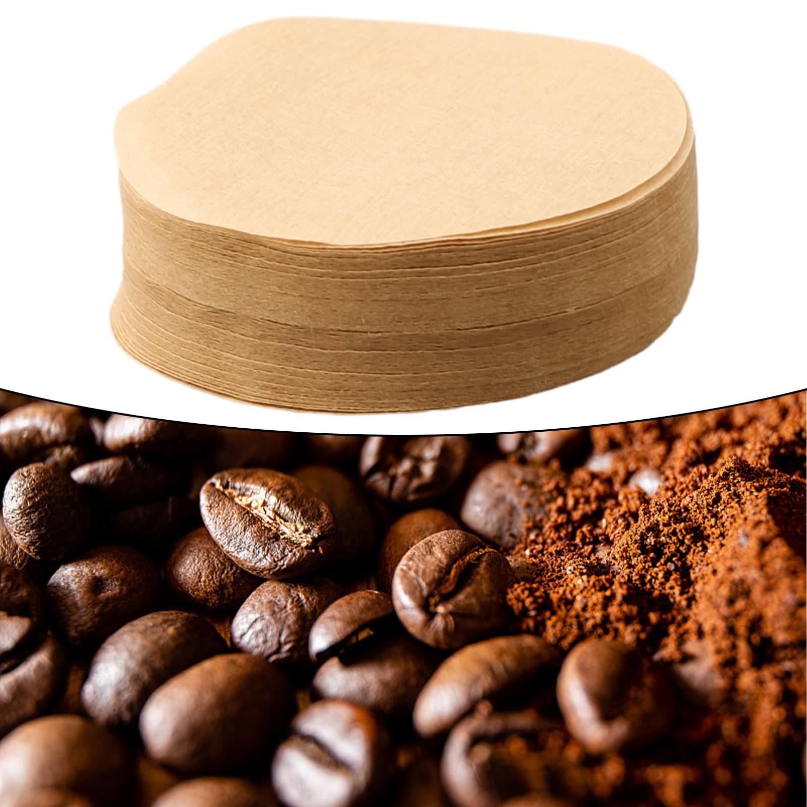 

Бумага для кофейного фильтра для кофеварки эспрессо, необработанная древесная целлюлоза, совершенно новая b