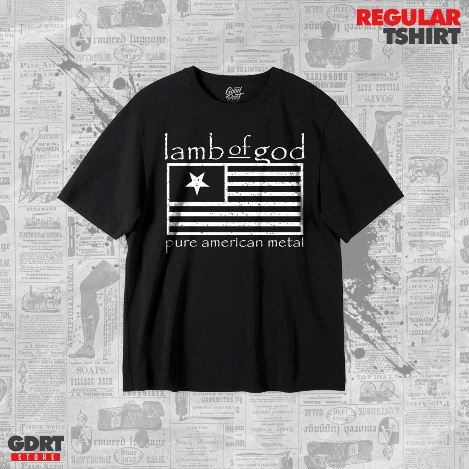 Lamb of God - Pure American Metal Albums - Unisex Heavy Shirt S
