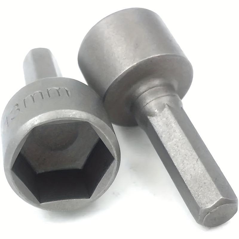 Wind-Proof Socket Set, Hot-Treated, 6.35mm Hexagonal Side-by-Side, 5-13mm Thread Size