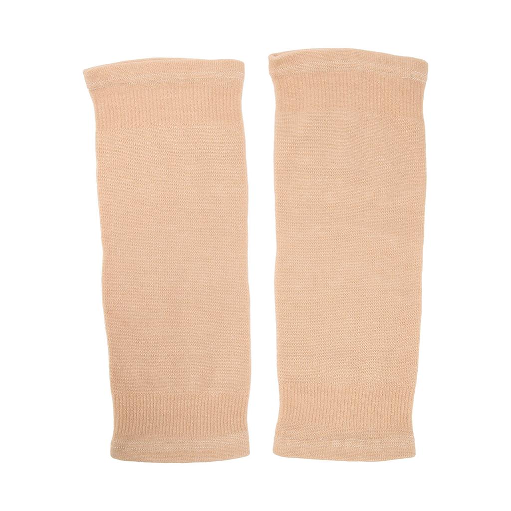 2Pcs Knee Brace Sleeve Breathable Comfortable Thin Stretchy Soft Skin Color Knee Protection Sleeve
