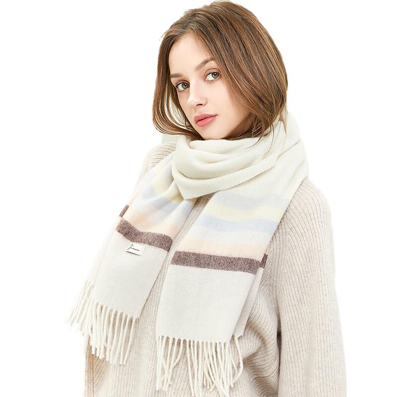 Jiumu Women's Pure Wool Scarf & Shawl