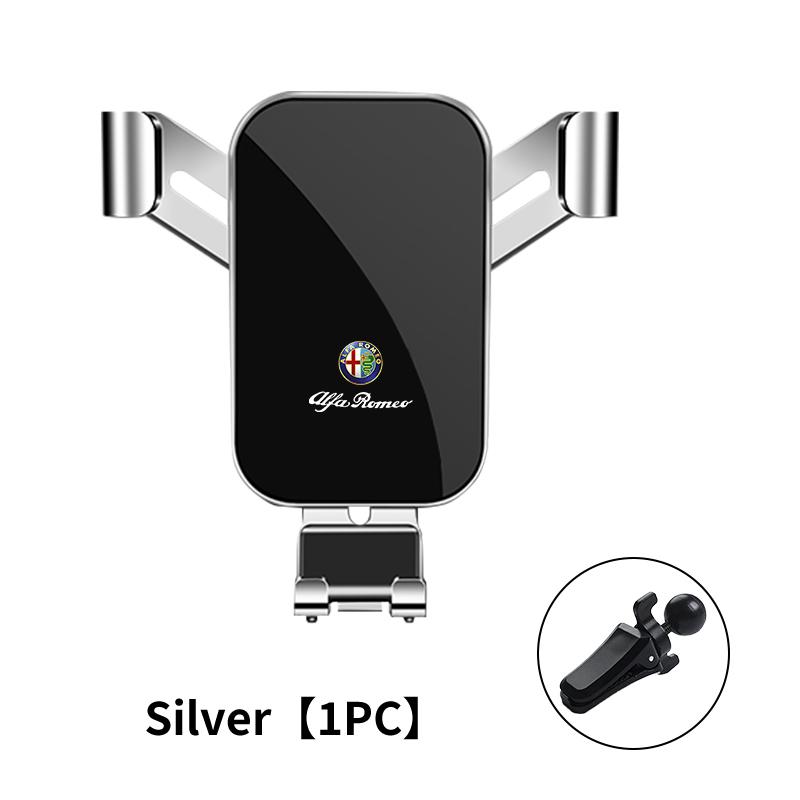 Car Phone Holder Cell Air Vent Mount Moblie GPS Support Stand For Alfa Romeo 159 Giulietta 156 147 Giulia Mito GT Stelvio SpiderGV5