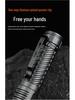 High-Power Aluminum LED Flashlight: Rechargeable Long-Range, Fixed Focus, Super Bright Outdoor Lighting