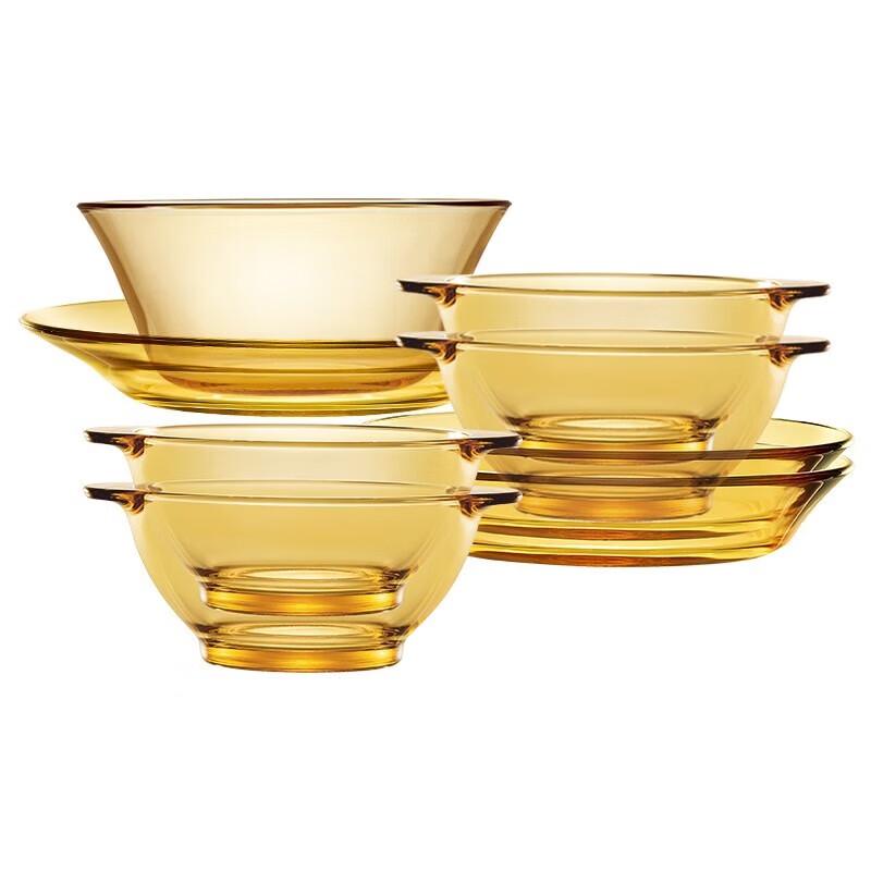 VISIONS Pyrex Jingli 8-Piece Glass Dinnerware Set