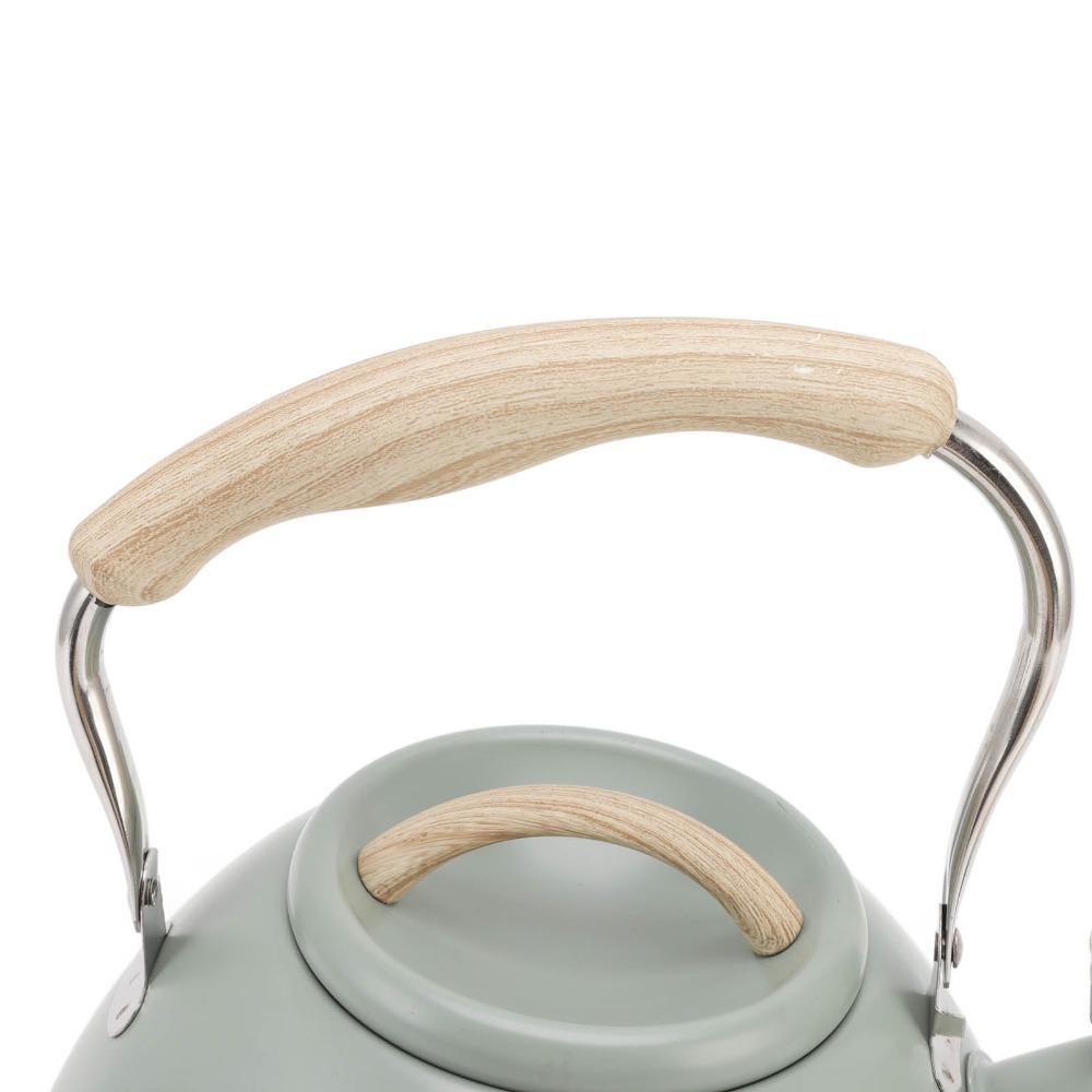 3L Capacity Whistling Tea Kettle Stainless Steel Stainless Steel Teapot Stovetop Tea Pot  Home Use