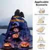 1pc Witch Moon Halloween Pumpkin Blanket  Soft Throw for Room Decor, Perfect Gift Idea, Living Room, Travel, Camping, Car Blankets