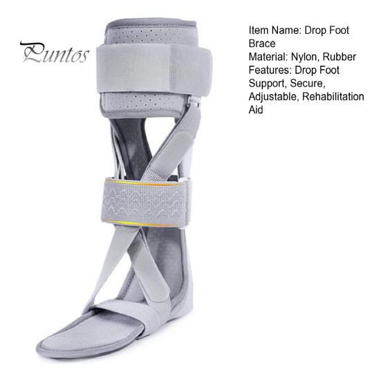 AFO Drop Foot Brace Ankle Foot Orthosis Support Stabilizer for Men Women Drop Foot Postural Correction Brace for Walking Gait Assistance