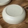 Practical And Thick Vegetable Bowl 8-Inch Sesame Glazed Vegetable Bowl Personalized Retro Salad Bowl Export Ceramic Bowl