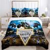 Cartoon Monster Truck All Season Duvet Cover Comforter Bedding Sets Soft Quilt Cover and Pillowcases SingleDoubleQueenKing