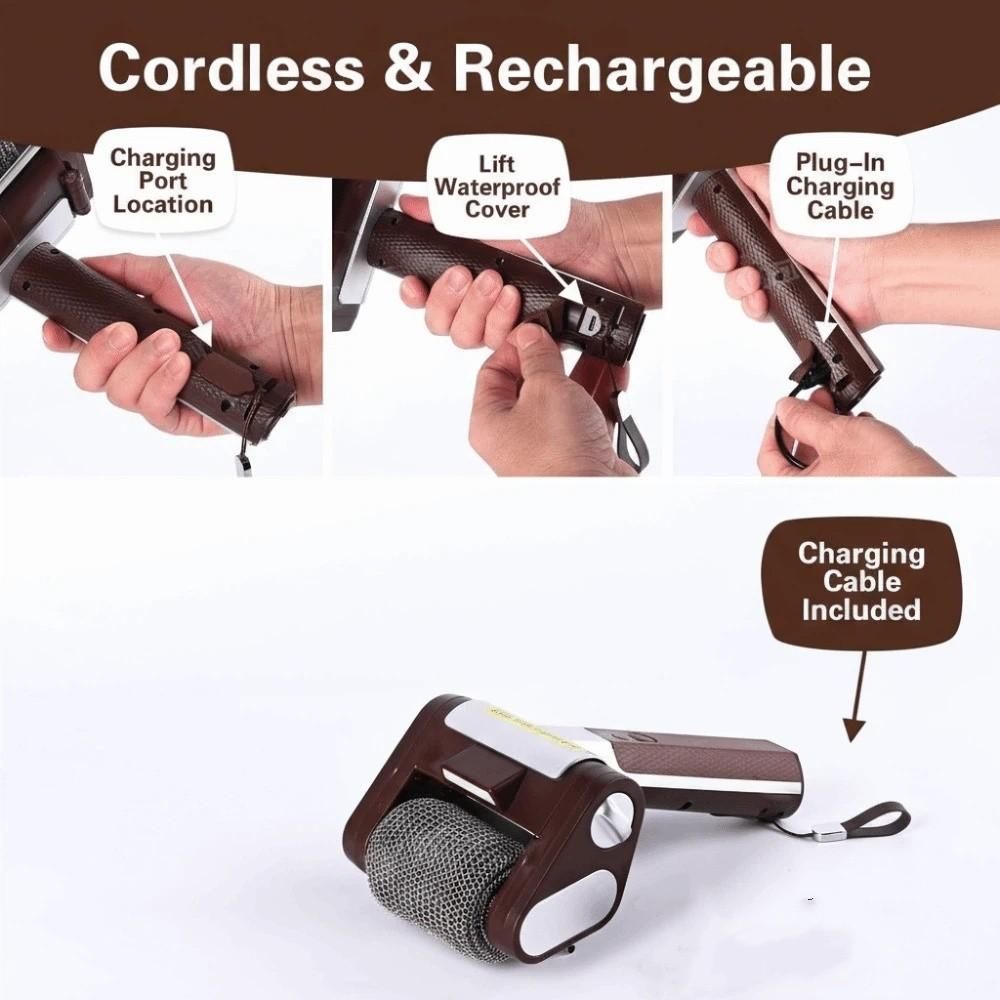 Met LED-licht Rolgrill Reiniger Borstel Roestvrij Staal BBQ Reinigingsborstel Buiten Koken