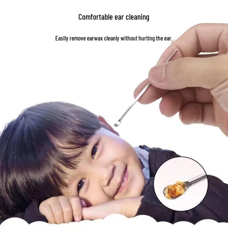 Classic 80s Style Silicone Ear Pick Set