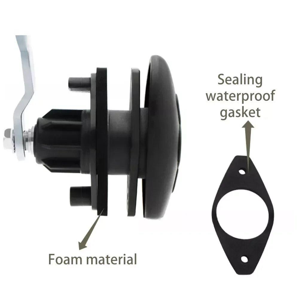 Weatherproof RV Cabinet Lock with 2 Keys Furniture Locks Professional Cabinet Door Lock Trailer