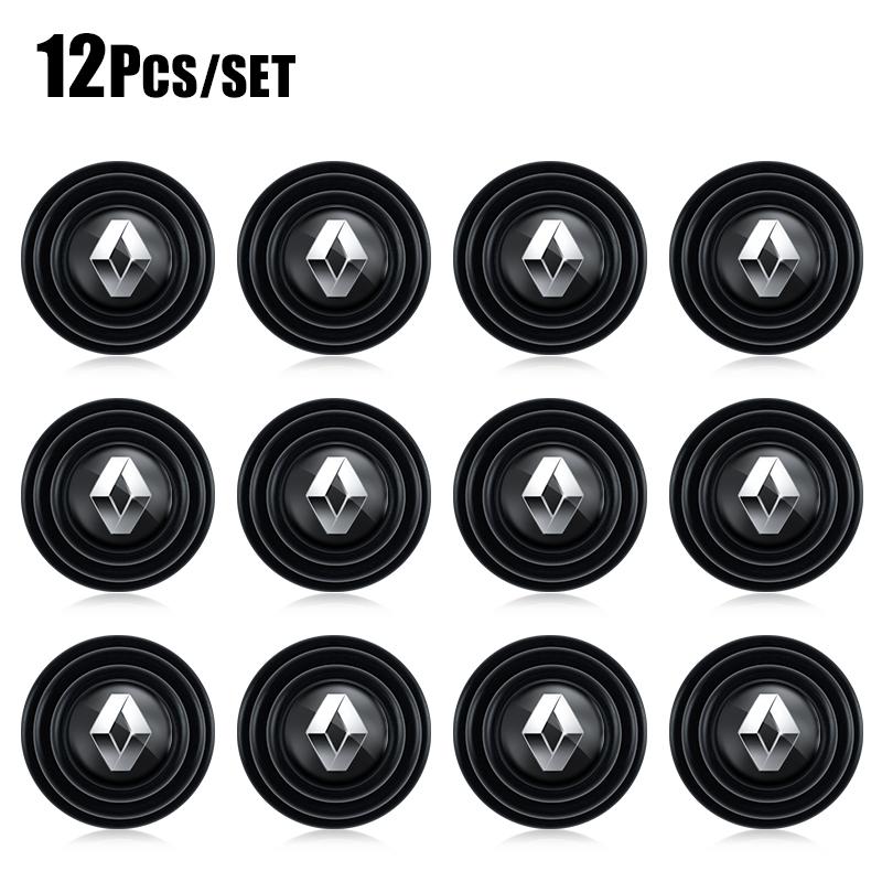 Car Silicone Anti-collision Door Shock Absorber Spacer For Renault Fluence Laguna Scenic Latitude Talisman Kadjar Twingo Sticker DD7