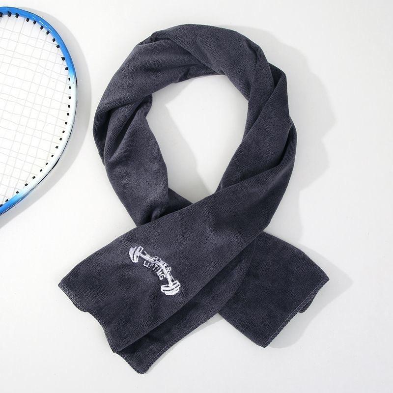 1 Stück Graues Unisex-Handtuch für das Fitnessstudio mit hoher Saugfähigkeit und schneller Trocknung | Schweißaktivierbare Sportmatte für Basketball, Laufen & Fitness-Workouts