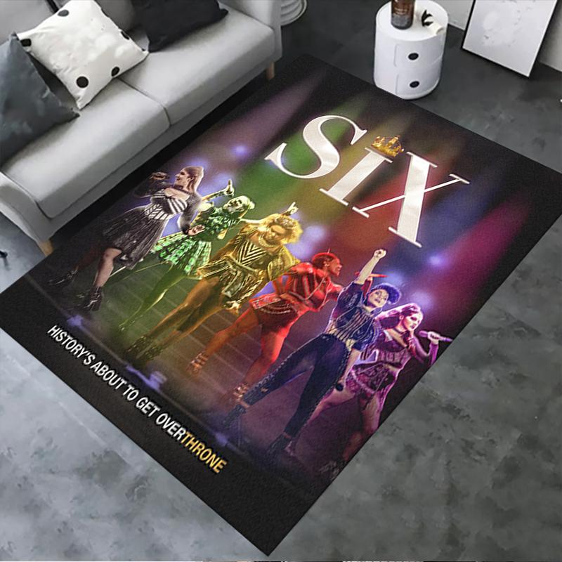

2025 New SIX the Musical Carpet Rug for Living Room Bedroom Home Sofa Decoration,Kids play Non-slip Floor Mat164 40x60cm( 15x23in )