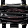 Glossy Crocodile Texture Handbag with Square Buckle Design for Women Daily Office Use Chic Elegant Style