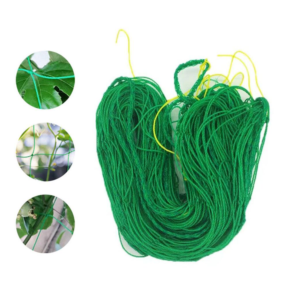 Planting Specialized Vine Nets For Fruits And Vegetables, Green Plant Supports, Vegetable Gardening Climbing Nets