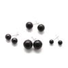 12 pares de pendientes con perlas de imitación de diferentes tamaños, suaves, antialérgicos, ligeros, exquisitos, para decoración de orejas, para fiesta de graduación, para novia