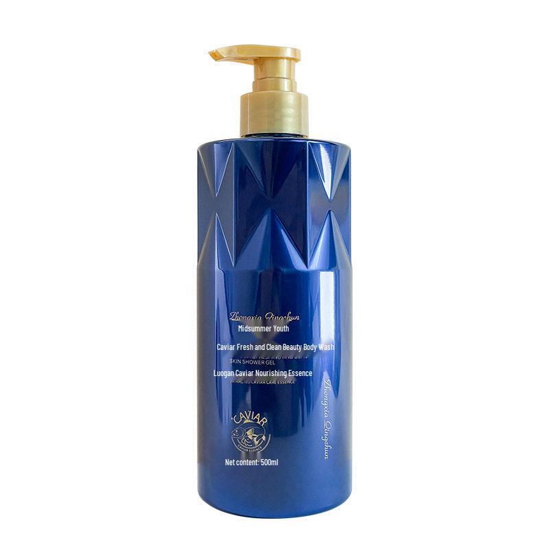 Midsummer Youth Caviar Moisturizing Shower Gel, Large Capacity, Long-lasting Fragrance