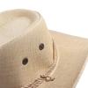 Linen Western Cowboy Hat Beach Cap Beach Sunscreen Cap Casual Summer Sun Hat  Beach