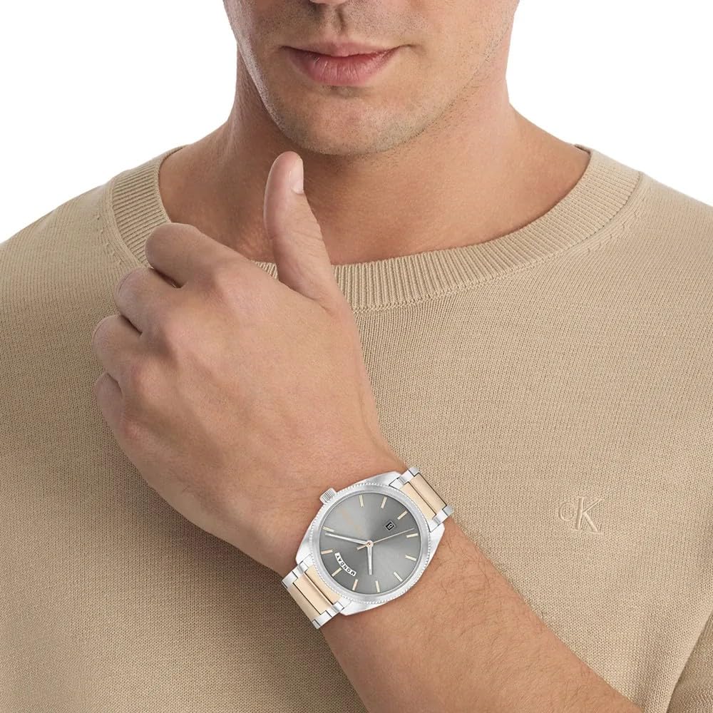 Swissam Product Limited Calvin Klein PROGRESS 25200449 Silver Watch Men's