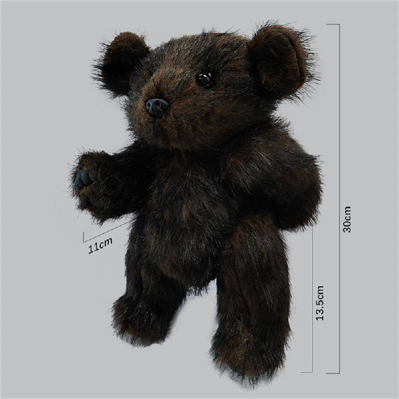 

Adjustable Limbs Plush Brown Bear Baby Teddy Bear Toy For Kids And Adults