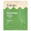 fomin, feminine wipes, for sensitive skin, 15 individually wrapped wipes