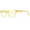 Full Rim Square Transparent Yellow Smartbuy Collection Sunkiss 94390 C2 Fashion Unisex Eyeglasses