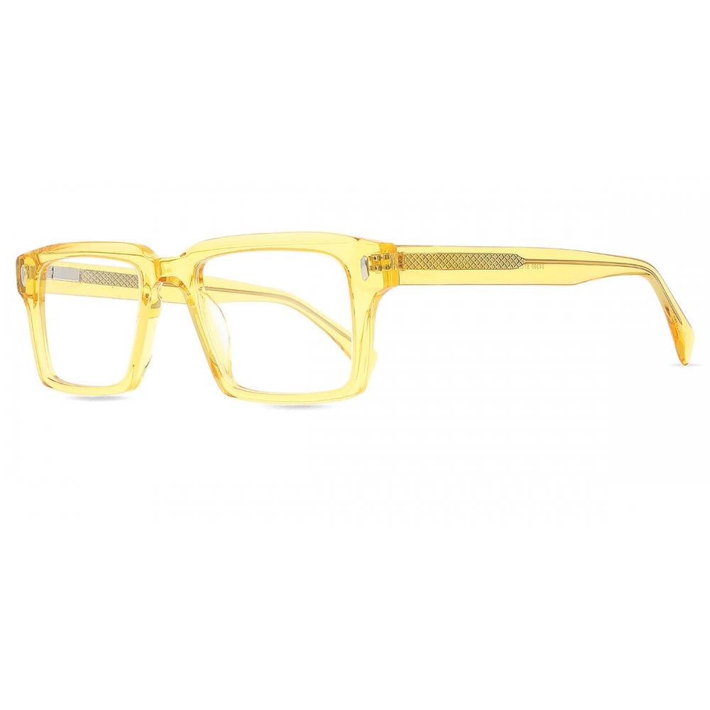 Full Rim Square Transparent Yellow Smartbuy Collection Sunkiss 94390 C2 Fashion Unisex Eyeglasses