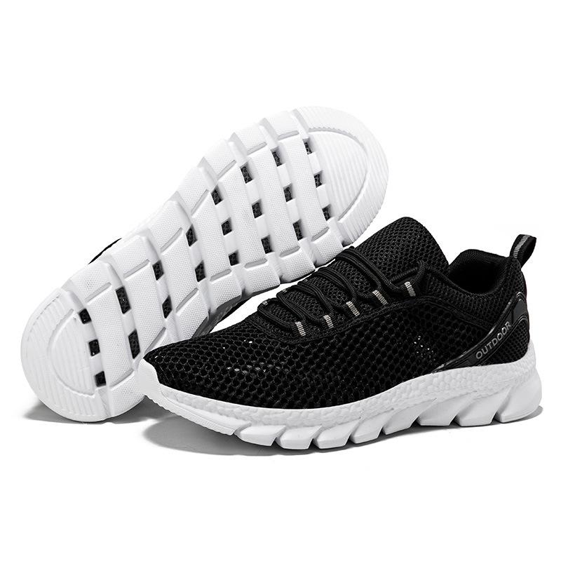 Summer Net Shoes for Men and Women, Couples, Single Mesh, Hollowed Out and Breathable, Wading Shoes, Men's Speed Sales Through Amazon