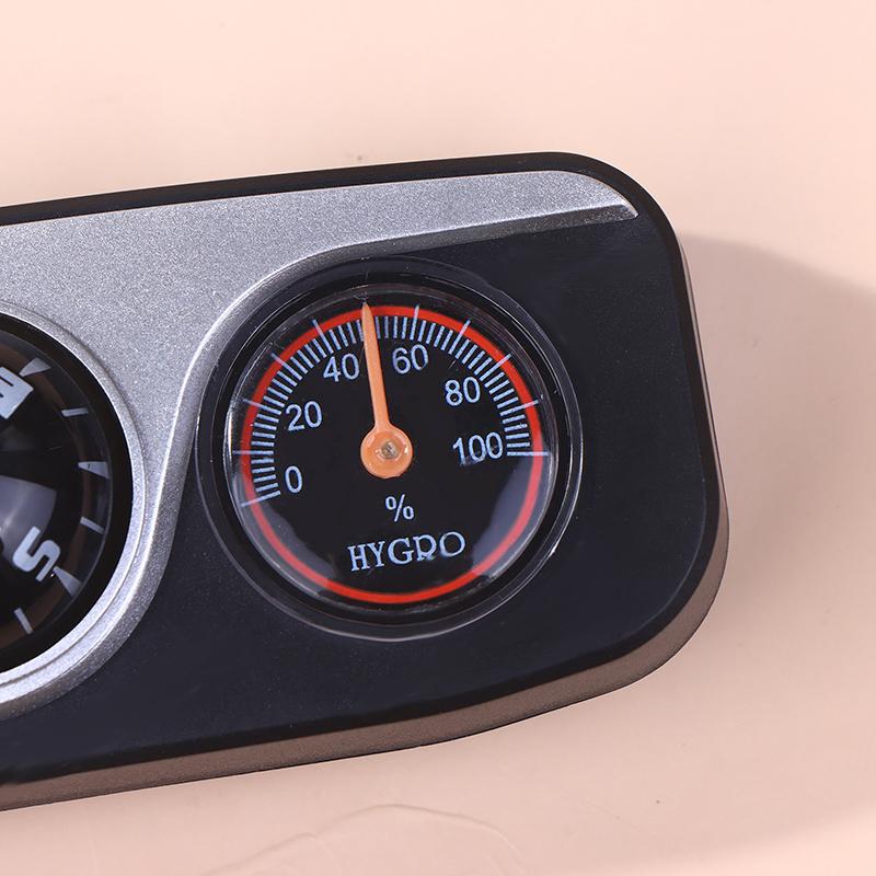 Průvodce 3 v 1, Kulička, Ozdoby, Dekorace pro Auto, Loď, Vozidla, Kompas, Teploměr, Vlhkoměr, Interiérové Doplňky