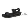 Fashion Women's Shoes 2024 Hot Sale Buckle Strap Women's Sandals Fashion Peep Toe Casual Sandals Women New Round Toe Flat Sandalszapatos