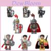 Children's Building Blocks Toy X0348 Medieval Knights Templar Imperial Golden Knight Battle Priest Figure