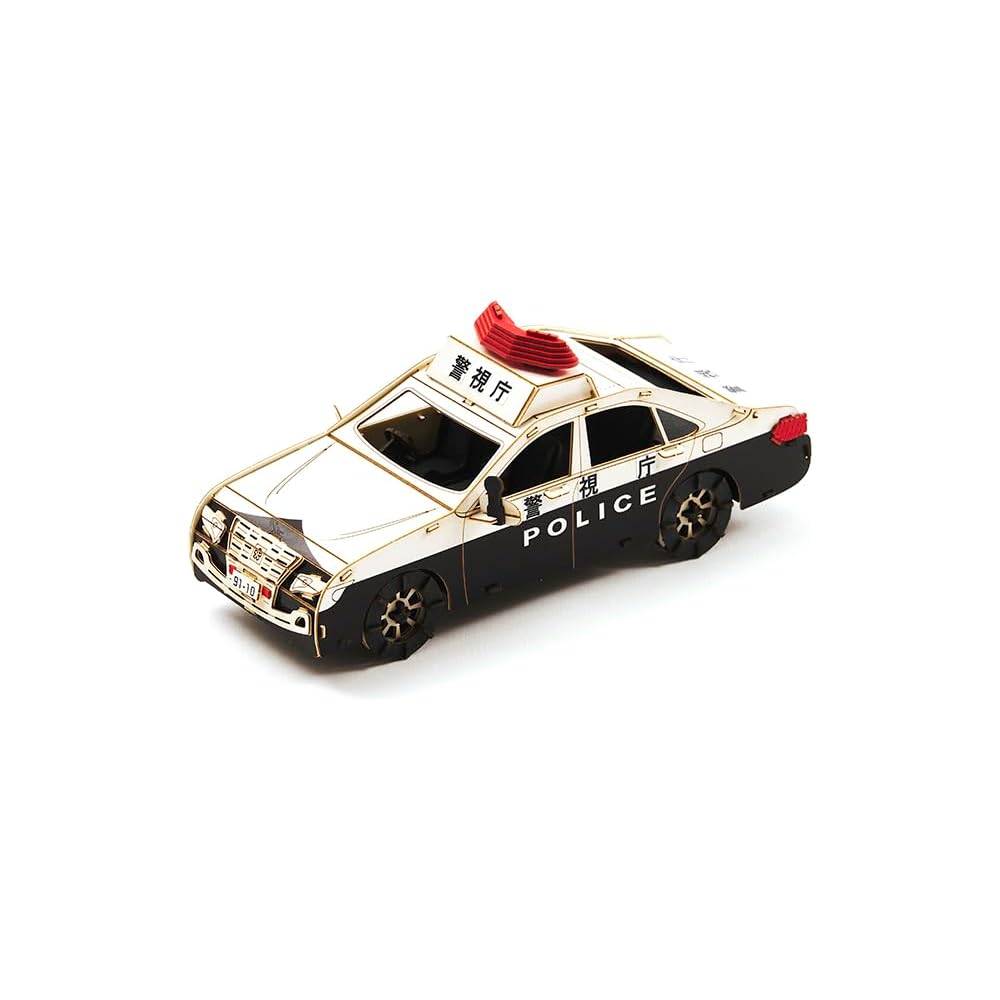 Aozora Cars Craft Полицейская машина CC-E2 Игрушечный автомобиль с реалистичным дизайном и прочной конструкцией