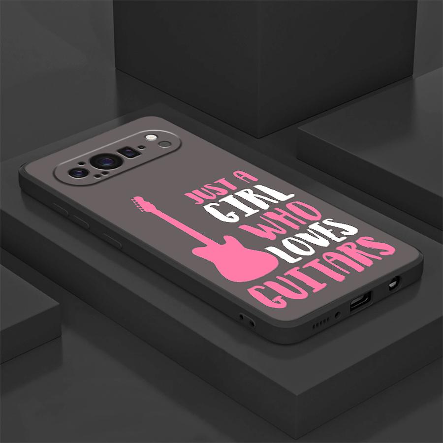 

Love Music Letter Case for Google Pixel 9a 6a 6 7 8 Pro 10 9 Pro XL 7a 8a Funda Phone Cover Google Pixel 6a