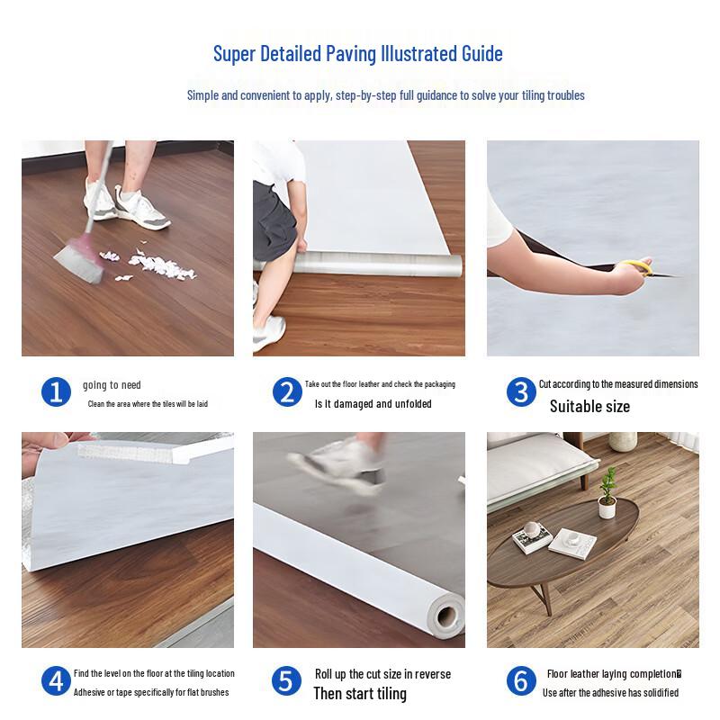 Hui Huadu Selbstklebender PVC-Vinylboden