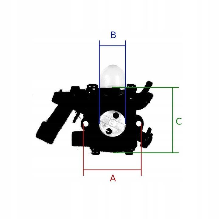 Stiga 118804008/0 Original Carburetor for SBC 242 Brushcutter