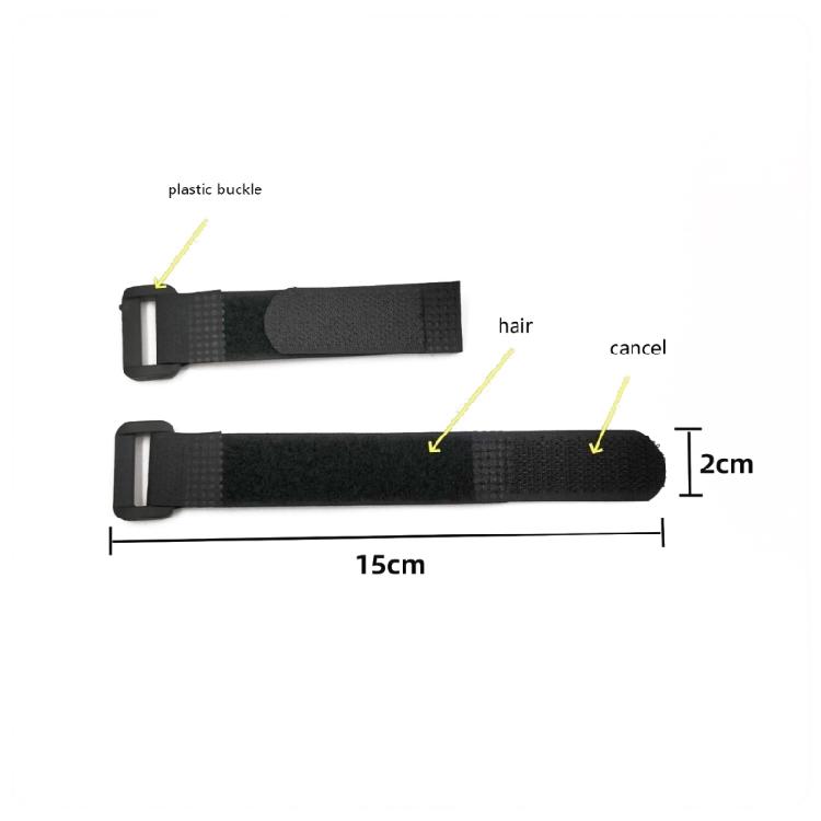 10Pieces Drones Battery Straps with Buckle for Firm Hold and Efficient Operation in Racing Drones