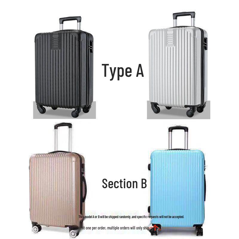 

Women s 24-Inch Large Capacity Trolley Suitcase with Combination Lock; 20-Inch Option Available 20 inch - Carry-on