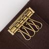 LOUIS VUITTON Multicles4 Key Holder  N62631 4 hooks Brown Damier canvas unisex Used