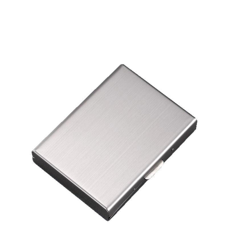 Θήκη Καρτών Premium από Ανοξείδωτο Ατσάλι με Προστασία RFID για Άνδρες και Γυναίκες