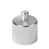 Tripod Conversion Head: 5/8 To 1/4 Adapter Screw with Level and Infrared Bracket