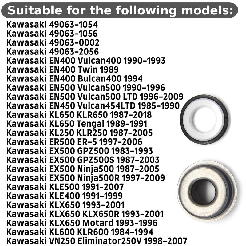 Water Pump Mechanical Seal Cover Fit For Kawasaki ER500 ER-5 EX500 GPZ500 GPZ500S Ninja KLE500 KLE400 KLX650 Motard KLR600 VN250
