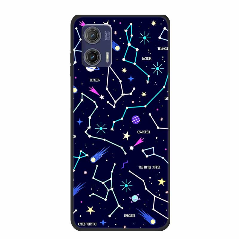 For Moto G73 5G Cases G13 G23 G53 Fashion Soft TPU Silicone Back Cases for Motorola Moto G14 G24 G34 G54 5G Phone Cover MotoG13