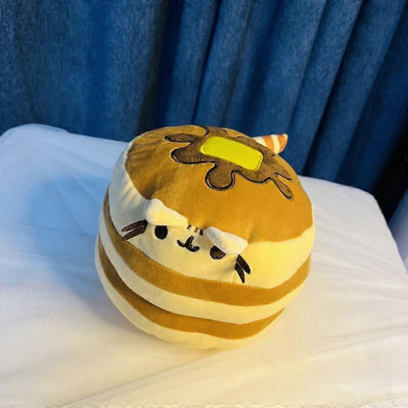 Fat Ji Cat Gray Cat Cat Hamburger Cat Cake Doll Plush Toy Doll Doll Catcher Doll