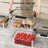 ZISIZ Large Capacity Refrigerator Storage Box